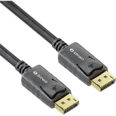 Sonero DisplayPort 1,4v kabel, 8K60, 30AWG, zwart, 5,00m