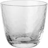 Broste Copenhagen Hammered tumbler 15 cl Helder.