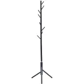 Molecule Kapstok metalen staande kapstok zwart 48x48x175 cm