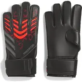 Adidas Predator Training Keepershandschoenen Kids Zwart Rood Grijs