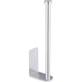 Relaxdays zelfklevende reserverolhouder - wc rolhouder zonder boren - rvs toiletrolhouder