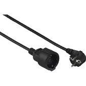 Hama 00047871 Stroom Verlengkabel Zwart 10 m