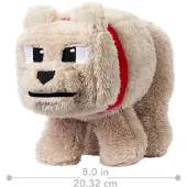 Mattel Figure A Minecraft Movie Dennis The Wolf