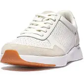 FitFlop Men Anatomiflex Mens Leather-Mix Sneakers Urban White-Schoenmaat 46