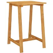 vidaXL Tuinbartafel 70x70x104 cm massief acaciahout