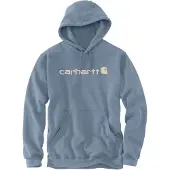 Carhartt Signature Logo, capuchon ,Donkergrijs/Bruin (Ee8) ,L
