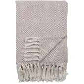House Nordic Plaid Cort | House Nordic katoen beige 160x130x1 cm plaids | NADUVI