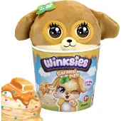 Silverlit Winksies Caramel Puppy - Interactieve knuffel in een ijsbeker