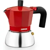 Pinti Monix M863103 - Italiaanse Koffiezetapparaat - Rood