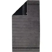 Cawö Douchelaken Noblesse Duo Reversible Anthracite