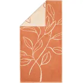 Cawö Handdoek Atelier Floral Copper (Set van 3)