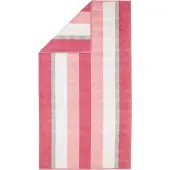 Cawö Douchelaken Noblesse Stripes Altrosa (80 x 150 cm)