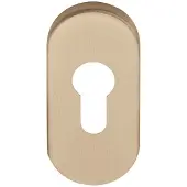 Formani Basics LBY32 cilinderplaatje ovaal - PVD licht brons