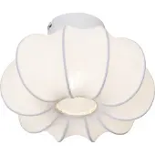 QAZQA Japandi plafondlamp wit 27cm - Plu Asyesha