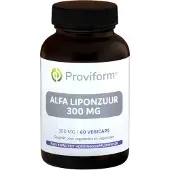 Proviform Alfa Liponzuur 300mg Vegicaps 60st