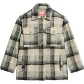 Superdry Tussenjas beige / mintgroen / zwart