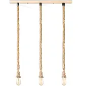 Home Sweet Home hanglamp Leonardo 3 lichts - touw