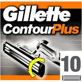 Gillette 3014260207618 ContourPlus Rasierklingen 10 St.