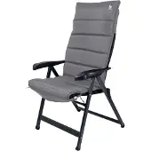 Bo Camp - Stoelkussen - Universeel - Gepolsterd - Polyester - Grijs