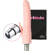 Eroticon Dildo Rabbit Opzetstuk 12.5cm Wit voor Sexmachine