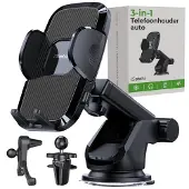 ISetchi Telefoonhouder - Auto - Extra Sterke Zuignap - 3-in-1