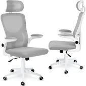 Sofotel Brass micromesh bureaustoel - grijs