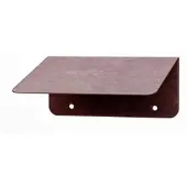 Alberts 355289 Vogelhuisje met schuin dak | Stalen nestkastje in verschillende trendy kleuren | Vogelnestje om op te hangen of neer te zetten | Afmeting 140 x 125 x 66 mm