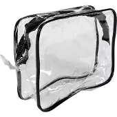 Benson Transparante toilettas - Handig voor handbagage - 20x8x12 cm