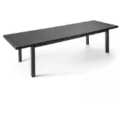Oviala - Tuintafel met verlengstuk in antracietgrijs voor 12 personen - Albi