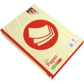 Quantore Kopieerpapier colour a4 80gr kanariegeel