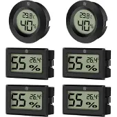 Equivera Huisthermometer - Kamerthermometer - Binnenshuis - Digitale Thermometer - Hygrometer