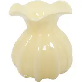 Countryfield Vaas Rian glas L14B14H15,5CM geel