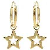 Karma Symbols oorbel M1939 Open Star