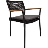 Your Own Living Moleto Dining Tuinstoel - Black