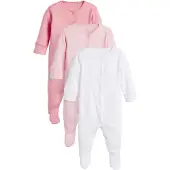 Next Rompertje/body pink / wit