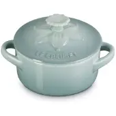 Le Creuset Mini-Braadpan Jardin Ø10cm / 0,25L 'Sea Salt'