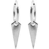 Karma Symbols oorbel M1976XL Symbols Cone Zilver