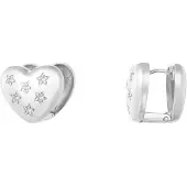 Yehwang Everyday hearts oorbellen Zilver