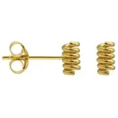Karma Symbols Oorbel XL Spiral Goud M1644