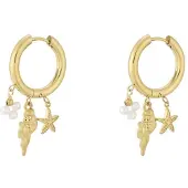Yehwang Sealife oorbellen- goudkleur