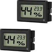 Equivera Huisthermometer - Kamerthermometer - Binnenshuis - Digitale Thermometer - Hygrometer