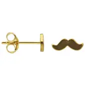 Karma Symbols oorbel M1680 Moustache