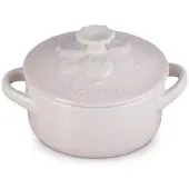 Le Creuset Mini-Braadpan Jardin Ø10cm / 0,25L 'Shell Pink'