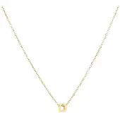 Go Dutch Label ketting hart Zilver N8829-1