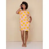 Snurk T-Shirt Dress Women Lemon-XS