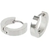 Kalli edelstalen Oorbel 1814 Zilver 13mm
