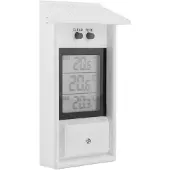 Equivera Huisthermometer - Kamerthermometer - Binnenshuis - Digitale Thermometer - Hygrometer