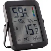 Equivera Huisthermometer - Kamerthermometer - Binnenshuis - Digitale Thermometer - Hygrometer