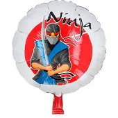 Boland - Folieballon 'Ninja' - Multi - Overig