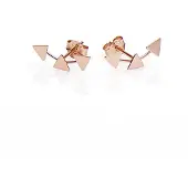 Karma Symbols oorbel M1699 Triples Triangle